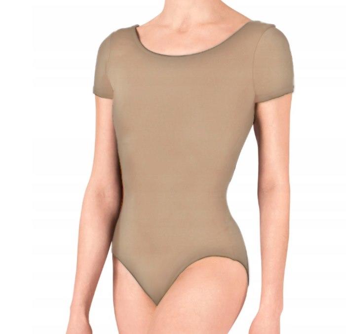 RAJ-POL / BODY DAMSKIE GŁADKIE KOLOR BEŻOWY 741885 - www.anstel.pl