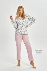 TARO / 3451 PIŻAMA DAMSKA DŁUGA MARTINA M-XL KOLEKCJA AW25/26 - www.anstel.pl