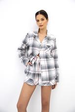 SENSIS / PIZAMA SOFIE DŁUGI  RĘKAW  XS-2XL ROZPINANA - www.anstel.pl