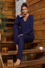 ITALIAN FASHION / PIŻAMA DAMSKA SONG DŁUGI RĘKAW, DŁUGIE SPODNIE - www.anstel.pl