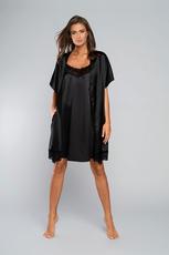 ITALIAN FASHION / PODOMKA - SZLAFROK DAMSKI DOTYK KRÓTKI RĘKAW - www.anstel.pl