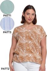 MORAJ / BLUZKA DAMSKA WISKOZOWA Z OZDOBNYM TYŁEM BD2500-042 - www.anstel.pl