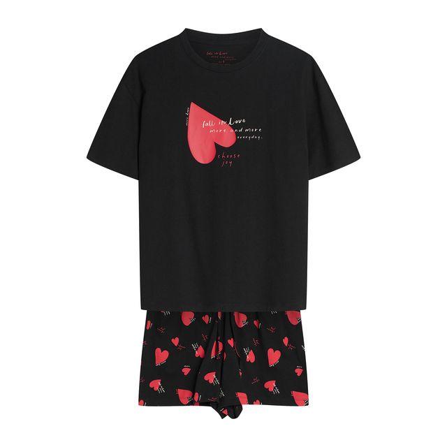 HENDERSON / PIŻAMA DAMSKA KOLEKCJA WALENTYNKOWA ELAINl 44497-99X SS26 - www.anstel.pl