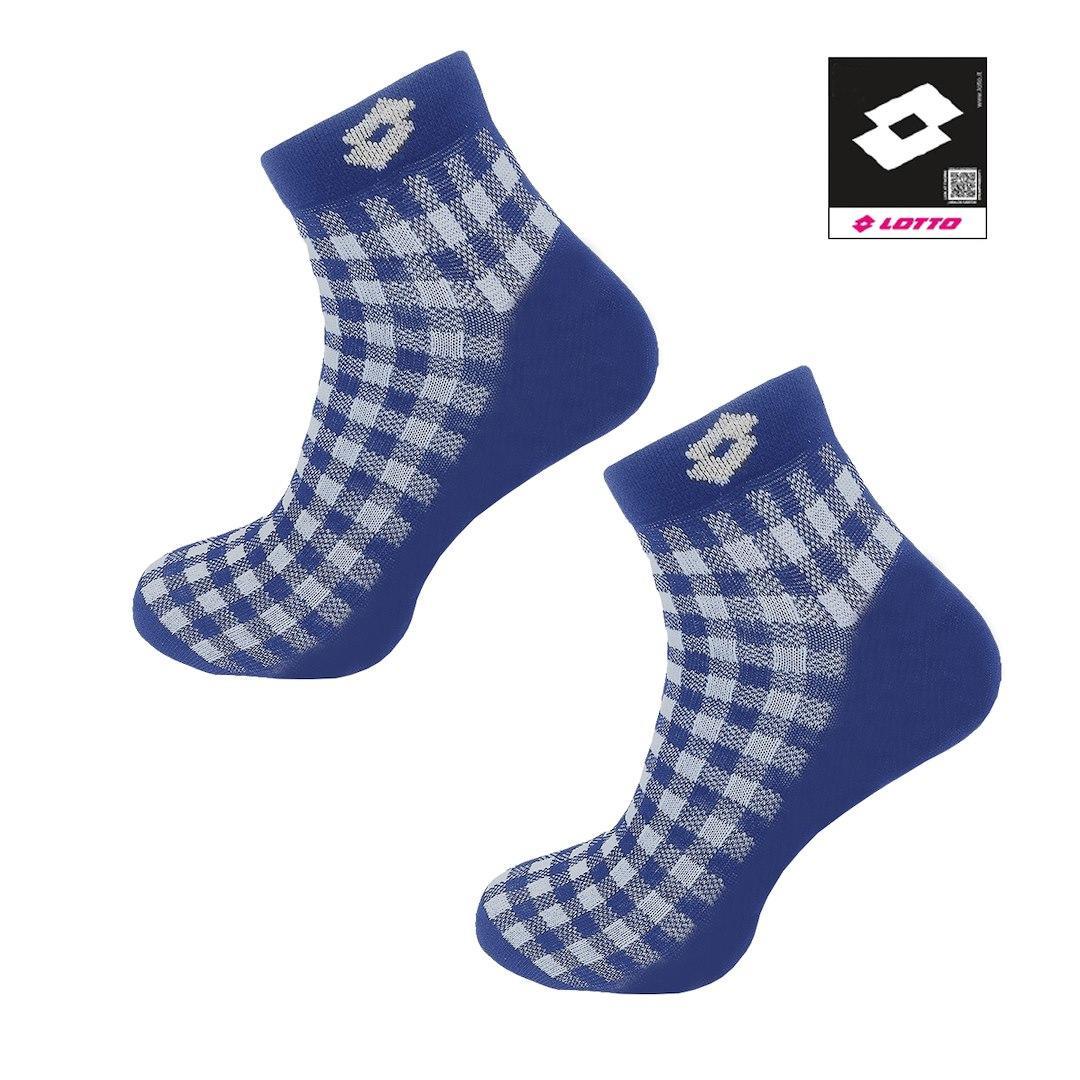 LOTTO / SKARPETY LOTTO QUAD_12 NIEBIESKI-BIAŁY 1-PAK 489728, 489780 - www.anstel.pl