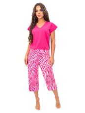 DONNA / PIŻAMA DAMSKA - ZEBRA 3/4 - www.anstel.pl