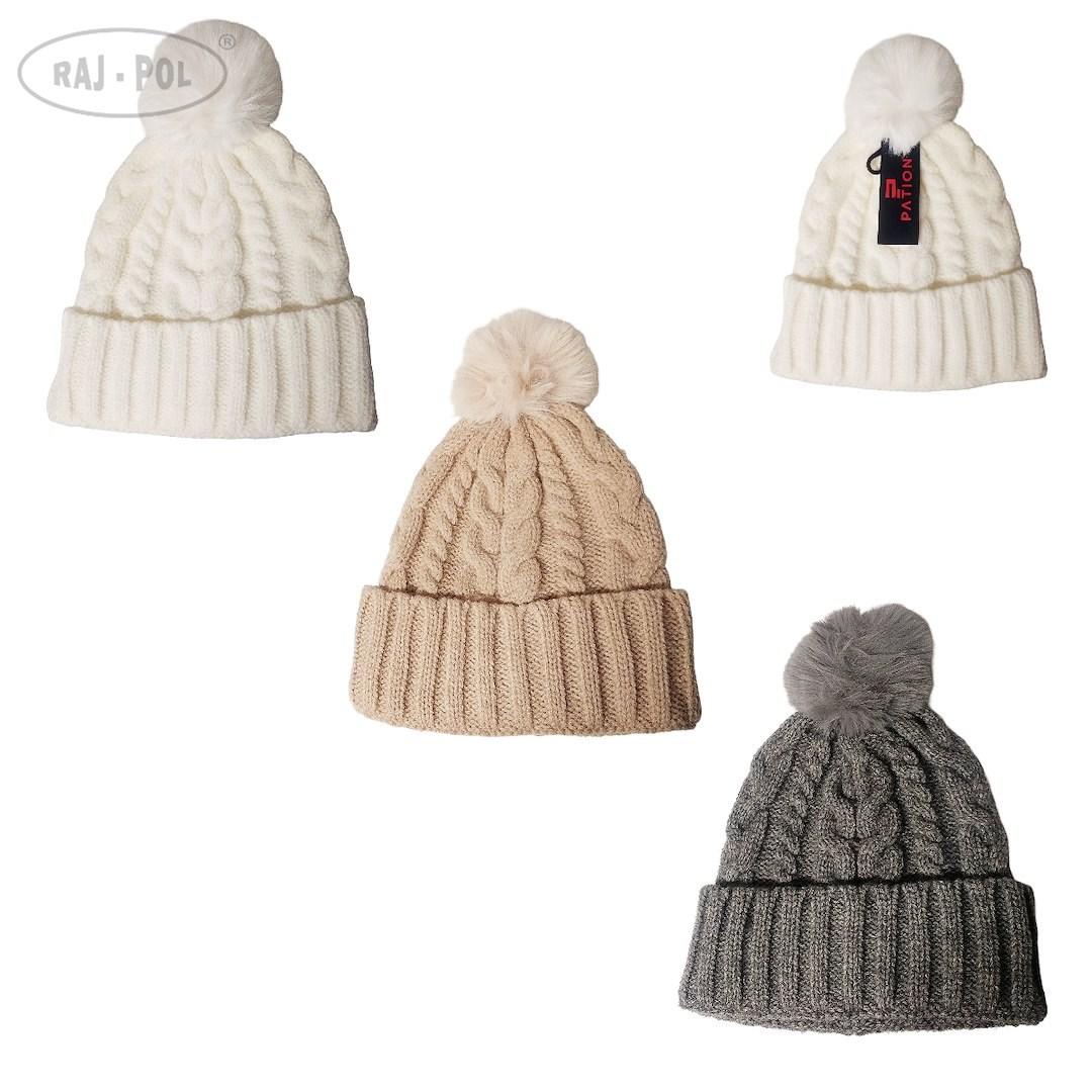 RAJ-POL / CZAPKA ZIMOWA DAMSKA MODEL 789047 - www.anstel.pl