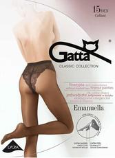 GATTA / EMANUELLA 1 - RAJSTOPY DAMSKIE LYCRA  MAT BEZPALCOWE 15 DEN - www.anstel.pl
