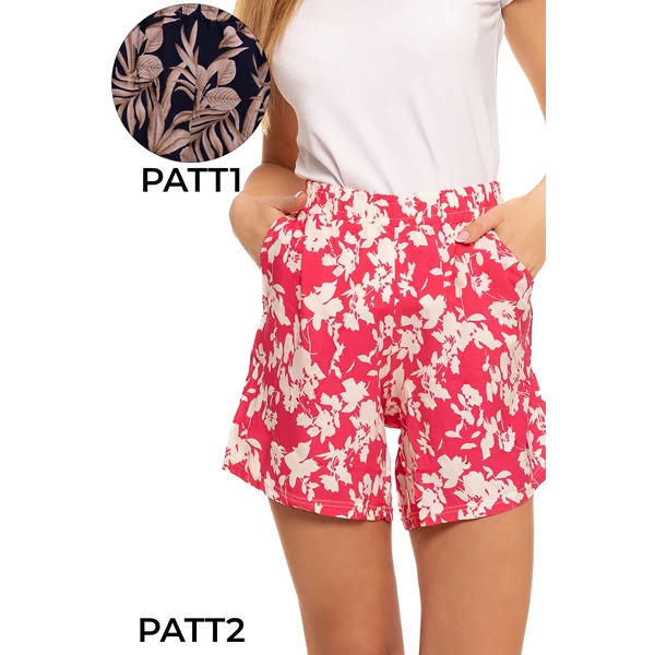 MORAJ / SZORTY DAMSKIE Z WISKOZY LETNIE KSD1200-023 - www.anstel.pl