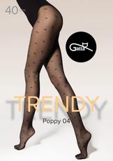 GATTA / POPPY 04 - RAJSTOPY DAMSKIE WZORZYSTE 40 DEN 000.711 - TRENDY AW25/26 - www.anstel.pl