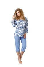 M-MAX / PIŻAMA DAMSKA GRACJA 1114 - KOLEKCJA LEVEZA 2022 - ostatnie sztuki - www.anstel.pl