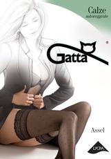 GATTA / ASSEL - POŃCZOCHY DAMSKIE WZORZYSTE Z KORONKĄ - www.anstel.pl