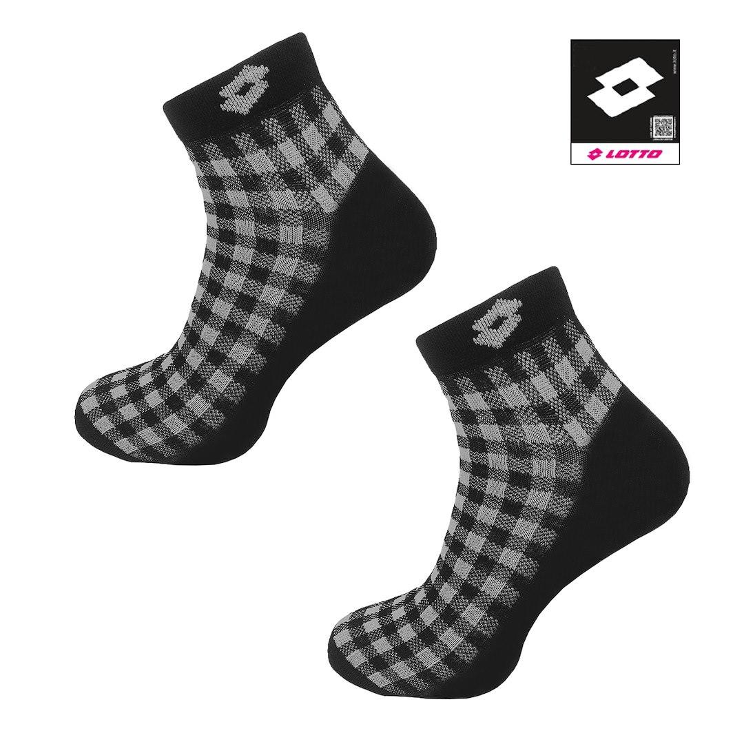LOTTO / SKARPETY LOTTO QUAD_12 CZARNY-BIAŁY 1-PAK 488943, 489001 - www.anstel.pl