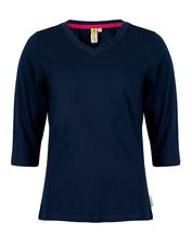 ROADSIGN / ROADSIGN BASIC TISCH KOSZULKA DAMSKA Z RĘKAWEM 3/4 I DEKOLTEM V 18-005641 - www.anstel.pl