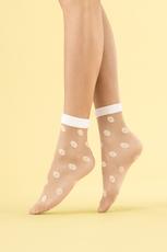 FIORE / G1115 DAISY SKARPETKI WZORZYSTE 20 DEN - CALIFORNIA DREAMIN - www.anstel.pl