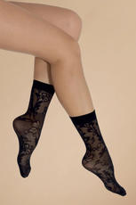 KNITTEX / KORONKOWE SKARPETKI DRAPE 12610 30 DEN - www.anstel.pl