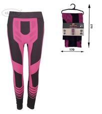 RAJ-POL / BIELIZNA THERMO GETRY DAMSKIE CZARNO RÓŻOWY 741120 - www.anstel.pl