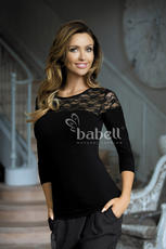 BABELL / BLUZKA DAMSKA MELANIE RĘKAW 3/4 - BABELL - EcoVero - www.anstel.pl