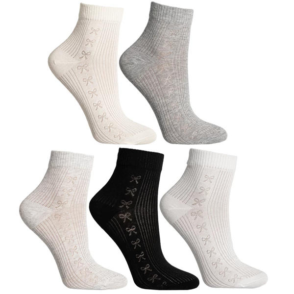 MORAJ / SKARPETKI DAMSKIE PRĄŻKOWANE 3/4 CSL200-960 - www.anstel.pl