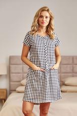 DOCTOR-NAP / KOSZULA CIĄŻOWA TCB.9444 BLACK CHECK WL26 - www.anstel.pl