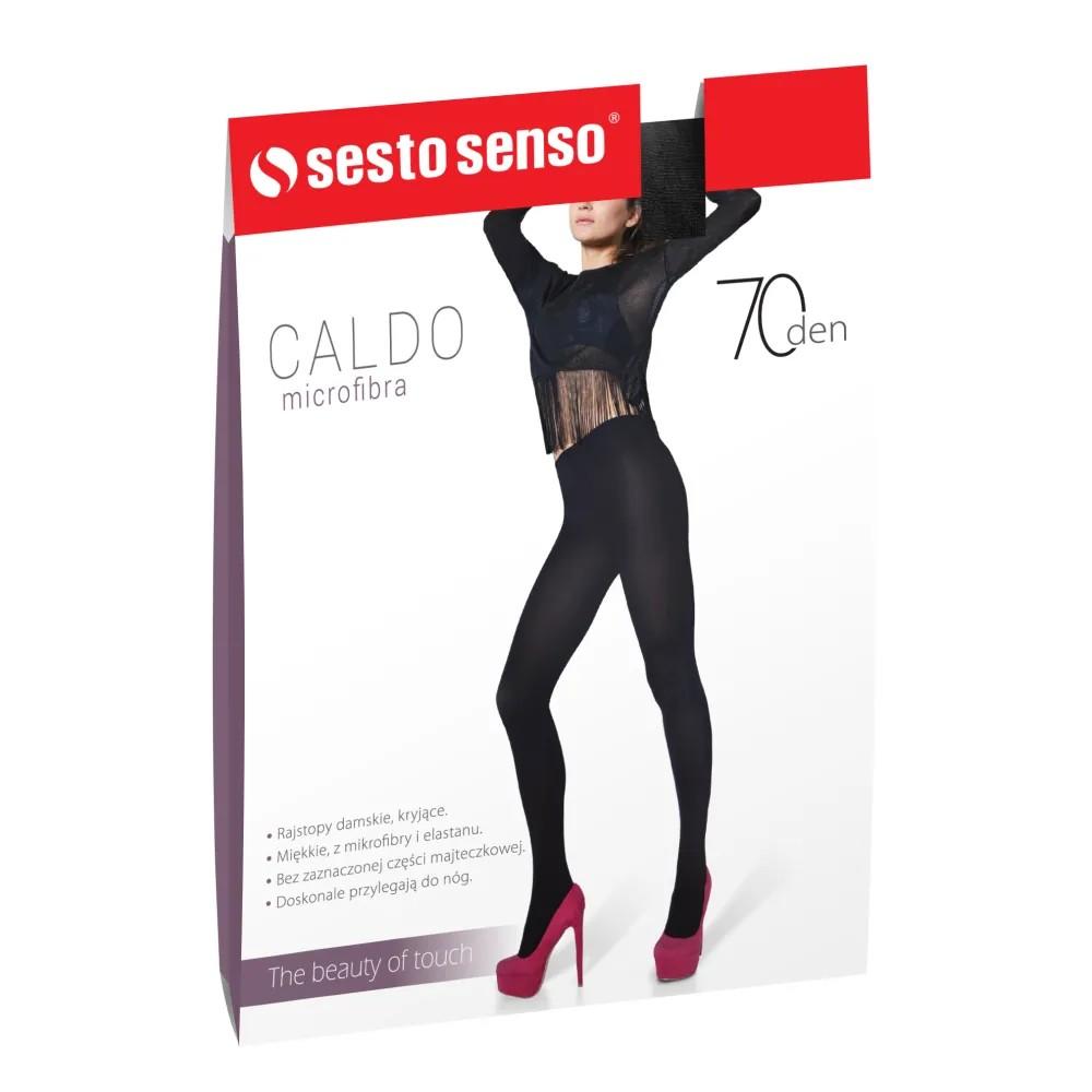 SESTO-SENSO / RAJSTOPY MATOWE KRYJĄCE MICROFIBRA CALDO 70 DEN - www.anstel.pl