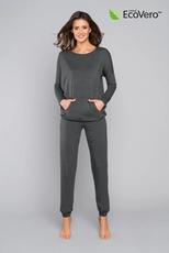 ITALIAN FASHION / KOMPLET DAMSKI TIRANA DŁUGI RĘKAW DŁUGIE SPODNIE - EcoVero - www.anstel.pl