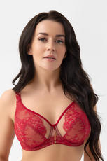 GORSENIA / BIUSTONOSZ MIĘKKI DESIRE G024 CZERWONY - www.anstel.pl