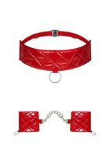 OBSESSIVE / HUNTERIA KAJDANKI I CHOKER - www.anstel.pl