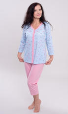 WADIMA / 104575 PIŻAMA DAMSKA 3/4 RĘKAW SPODNIE 3/4  - www.anstel.pl