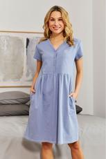 DOCTOR-NAP / KOSZULA DAMSKA TCB.5336 SKY BLUE WL26 - www.anstel.pl