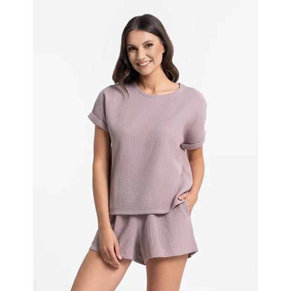 MORAJ / PIŻAMA DAMSKA MUŚLINOWA PDD3500-019 SS/26 - www.anstel.pl