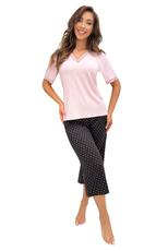 DONNA / PIŻAMA DAMSKA Z WISKOZY - PATI 3/4 - www.anstel.pl