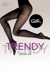 GATTA / LORIEN 23, 24, 25 - RAJSTOPY DAMSKIE WZORZYSTE 40 DEN - 000.198 - TRENDY 24/25 - www.anstel.pl