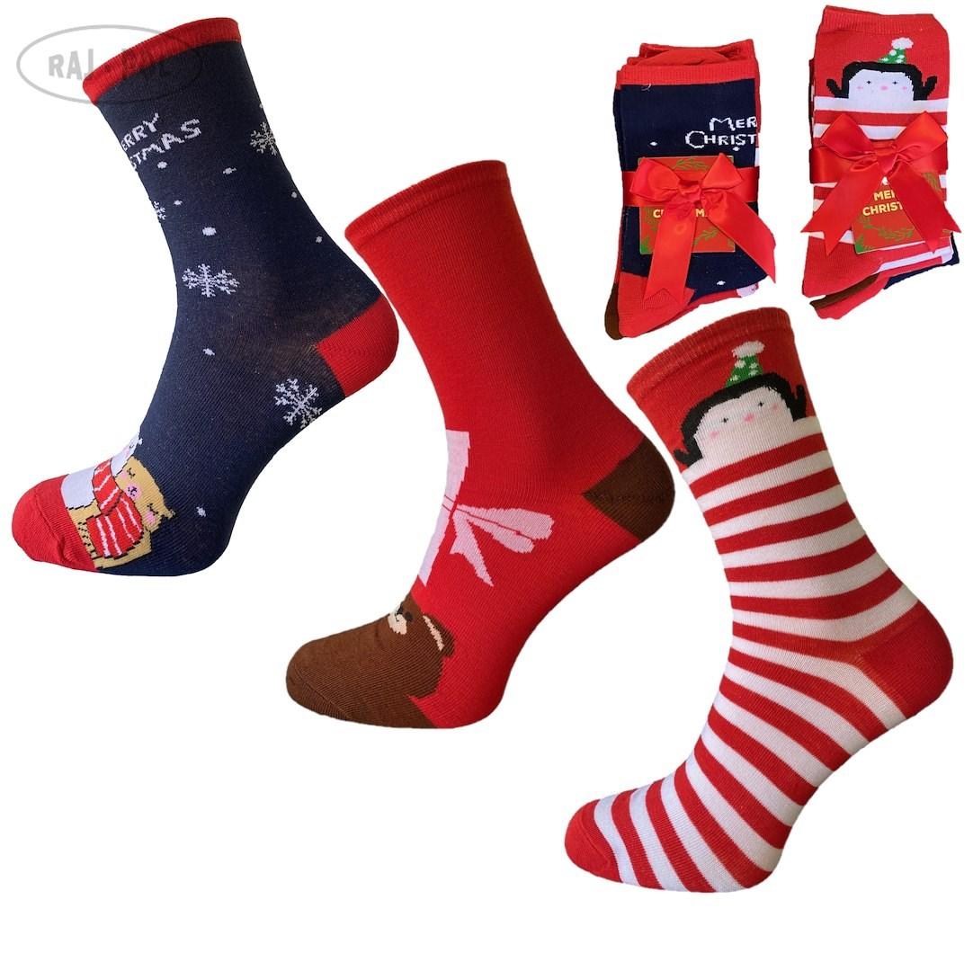 PATION / SKARPETY DAMSKIE ŚWIĄTECZNE PATION 722143 - www.anstel.pl