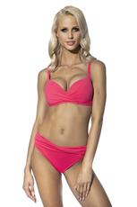 PRIMO / DWUCZĘŚCIOWY KOSTIUM KĄPIELOWY BIKINI Z USZTYWNIANYMI MISKAMI I OZDOBNYM PASKIEM 168 - www.anstel.pl