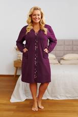 DOCTOR-NAP / SZLAFROK DAMSKI PLUS SIZE SMZ.7319 WL26 - www.anstel.pl