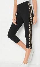 NOVITI / LEGGINSY WZOROWANE LE009 3/4 - www.anstel.pl