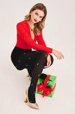 GABRIELLA / RAJSTOPY CHRISTMAS TREES 3D 60 DEN CODE 560 - www.anstel.pl