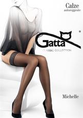 GATTA / MICHELLE 2 - POŃCZOCHY SAMONOŚNE  LYCRA MAT - www.anstel.pl