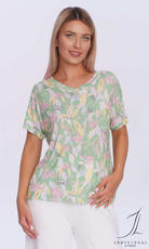 WADIMA / 1N3132 BLUZKA DAMSKA KRÓTKI RĘKAW - www.anstel.pl