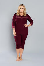 ITALIAN FASHION / PIŻAMA DAMSKA IZYDA 3/4 RĘKAW 3/4 SPODNIE - www.anstel.pl