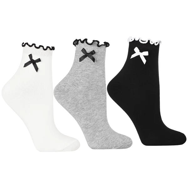 MORAJ / SKARPETKI DAMSKIE Z FALBANKĄ CSL200-936 - www.anstel.pl