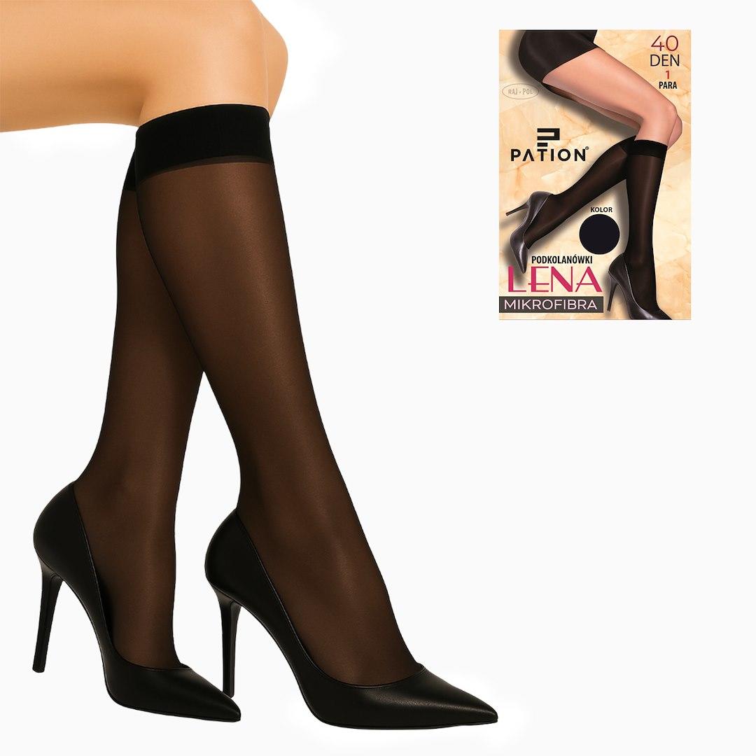 PATION / PODKOLANÓWKI PATION MIKROFIBRA 40 DEN NERO 742387 - www.anstel.pl
