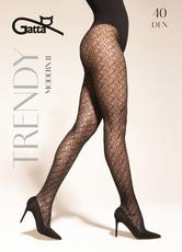 GATTA / MODERN 11 - RAJSTOPY DAMSKIE WZORZYSTE 40 DEN 000.53V - TRENDY AW26/27 - www.anstel.pl