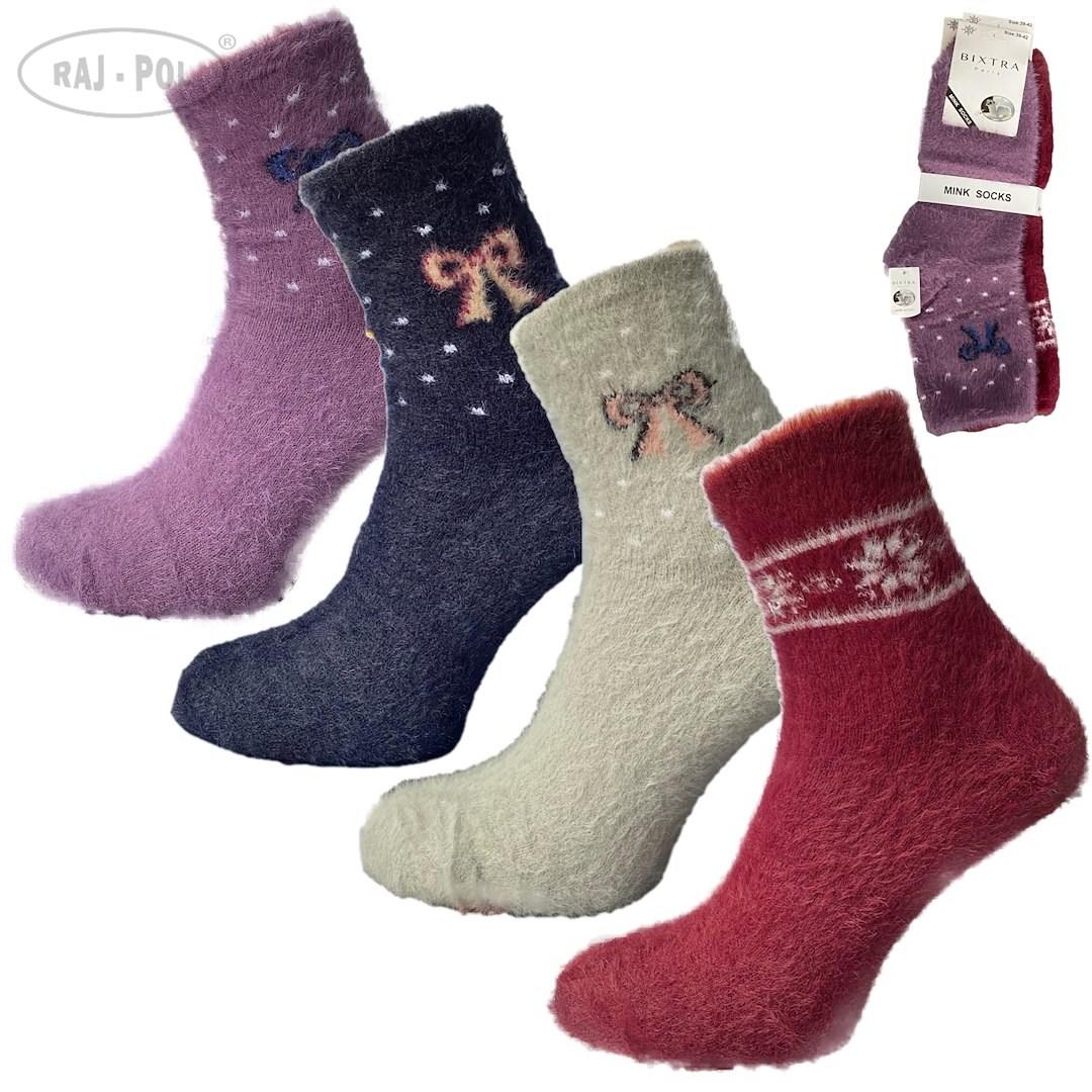 RAJ-POL / SKARPETA DAMSKA MINKY BX-0012 - www.anstel.pl