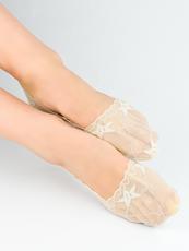 NOVITI / STOPKI DAMSKIE SN071 NISKIE KORONKA SILIKON ABS - www.anstel.pl