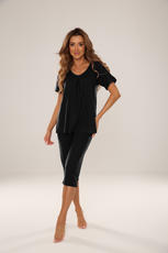 DE LAFENSE / 878 PIŻAMA DAMSKA DAHLIA - www.anstel.pl