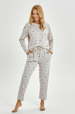 TARO / 3430 PIŻAMA DAMSKA DŁUGA ADELE S-XL KOLEKCJA AW 25/26 - www.anstel.pl