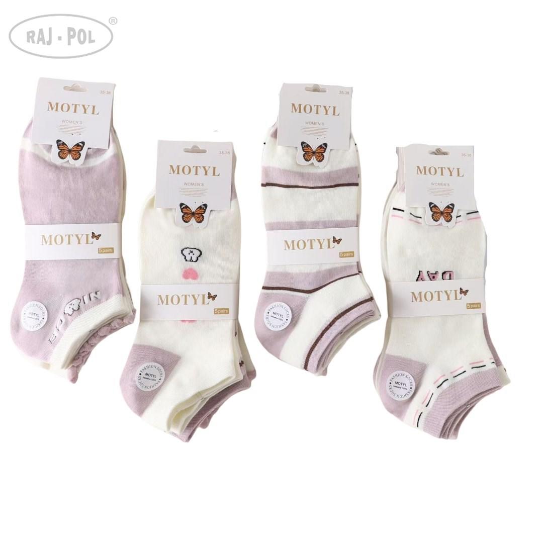 RAJ-POL / STOPKI DAMSKIE MOTYL model LN 839 - www.anstel.pl