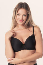 MEFEMI-NIPPLEX / BIUSTONOSZ PEPITE II PUSH UP CZARNY - www.anstel.pl