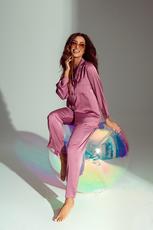 DE LAFENSE / 883 PIŻAMA DAMSKA CORDELIA DŁ/RĘKAW - www.anstel.pl